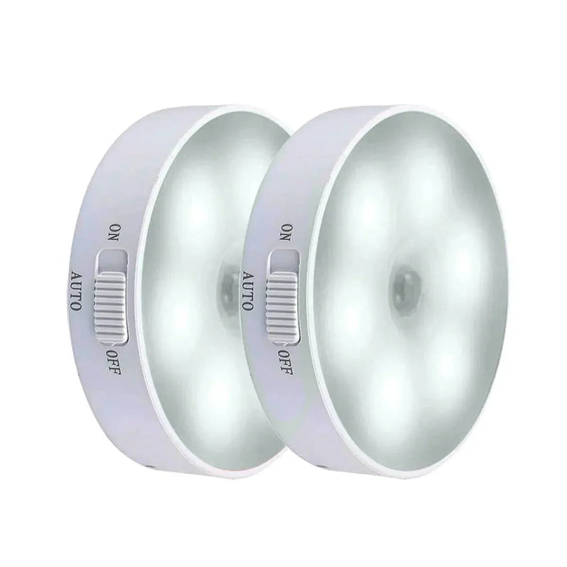 Luminária LED com Sensor de Presença Recarregável USB