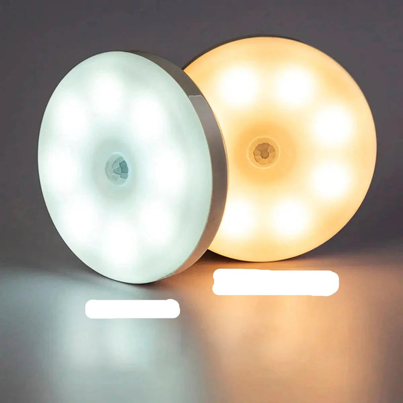 Luminária LED com Sensor de Presença Recarregável USB