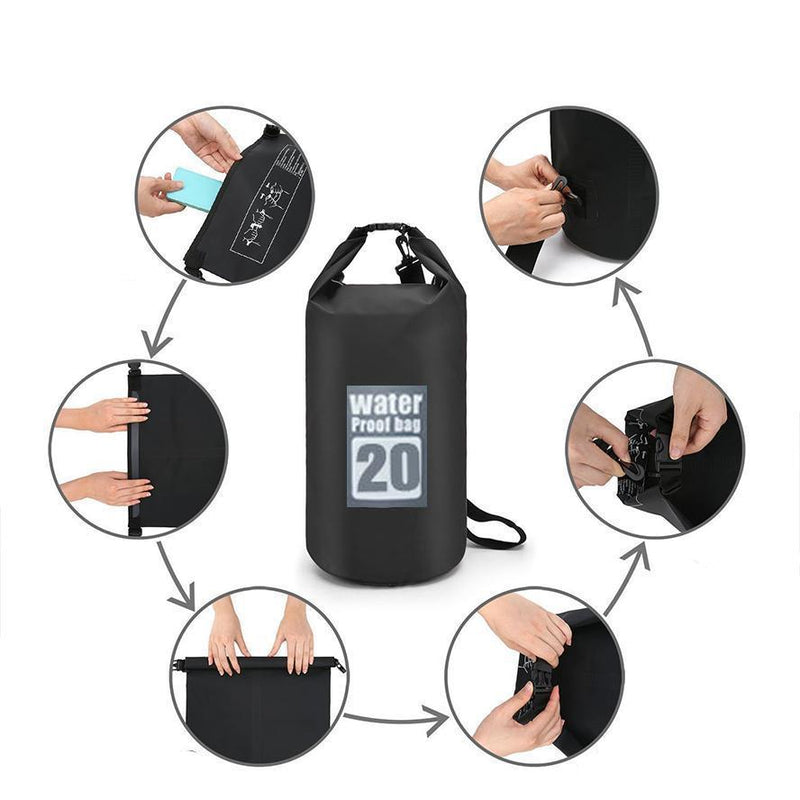 Mochila Flutuante Impermeável para Esportes e Aventuras