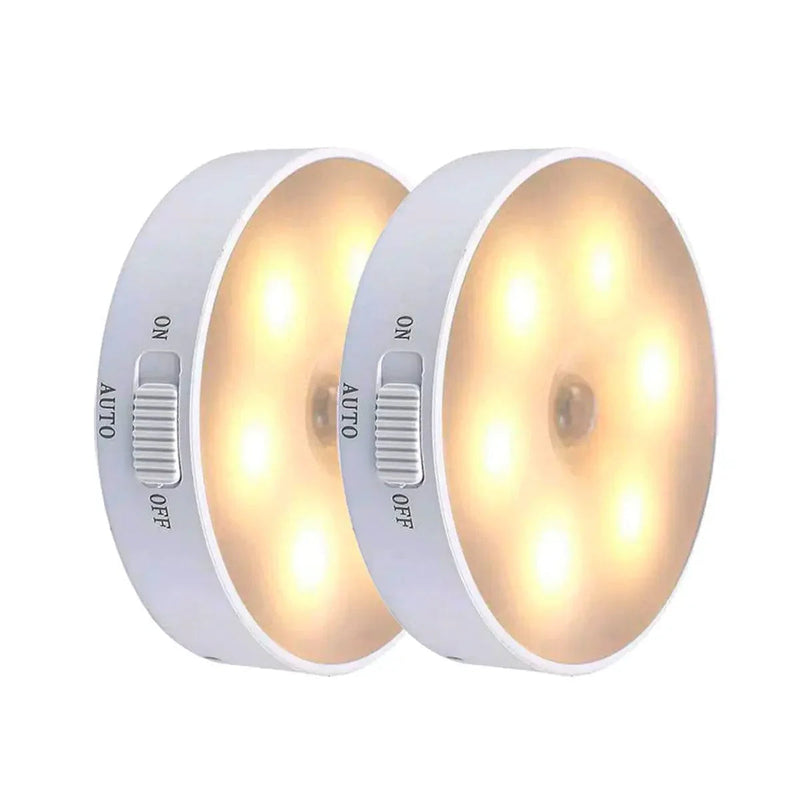 Luminária LED com Sensor de Presença Recarregável USB