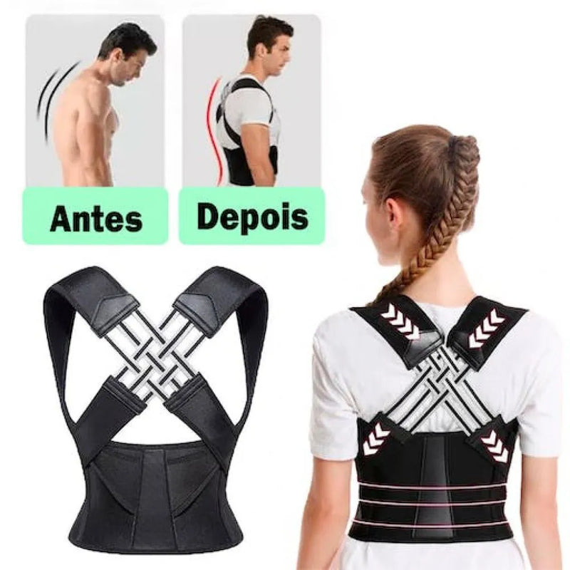 Corretor Postural Ortopédico Premium - Unissex