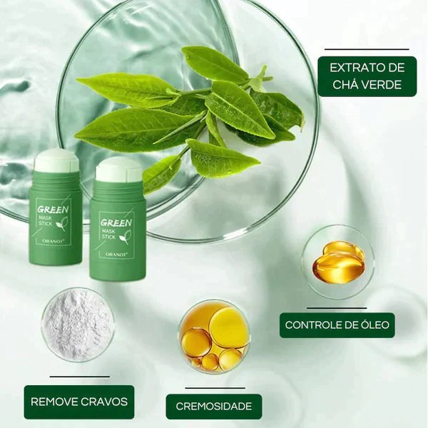 Green Mask™ Original - Rosto Perfeito - Limpeza Profunda