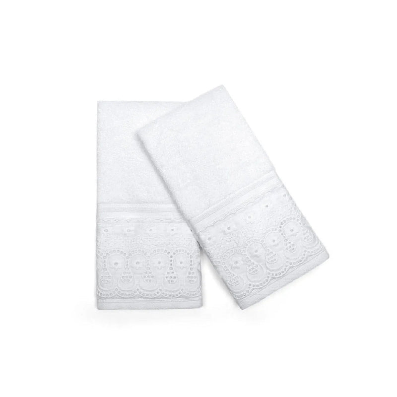Kit Toalha Social 2 Peças Cristal Bouton Renascença