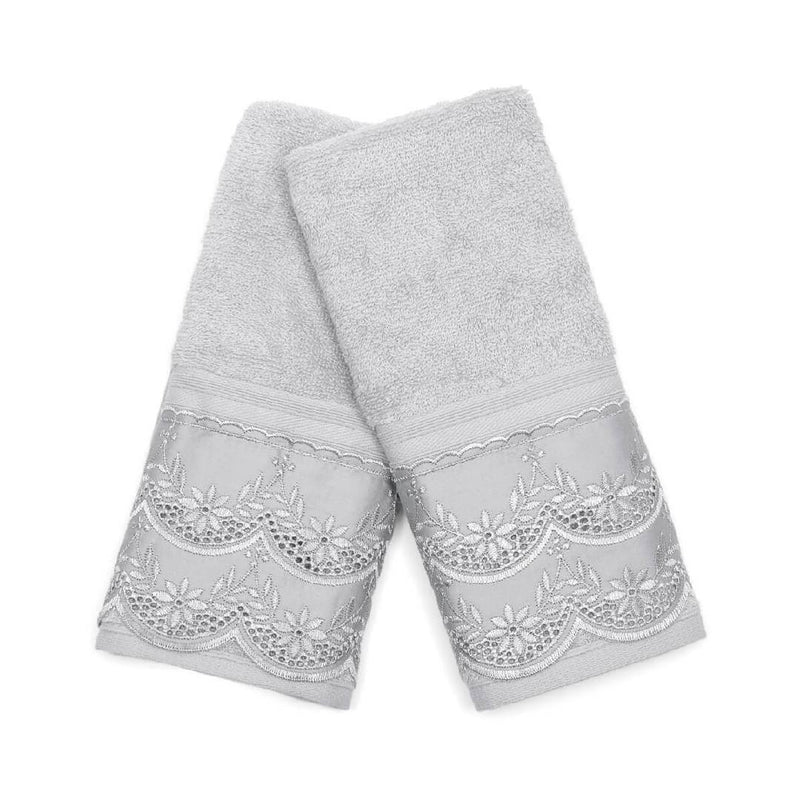 Kit Toalha Social 2 Peças Cristal Bouton Luana