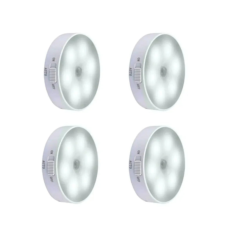 Luminária LED com Sensor de Presença Recarregável USB